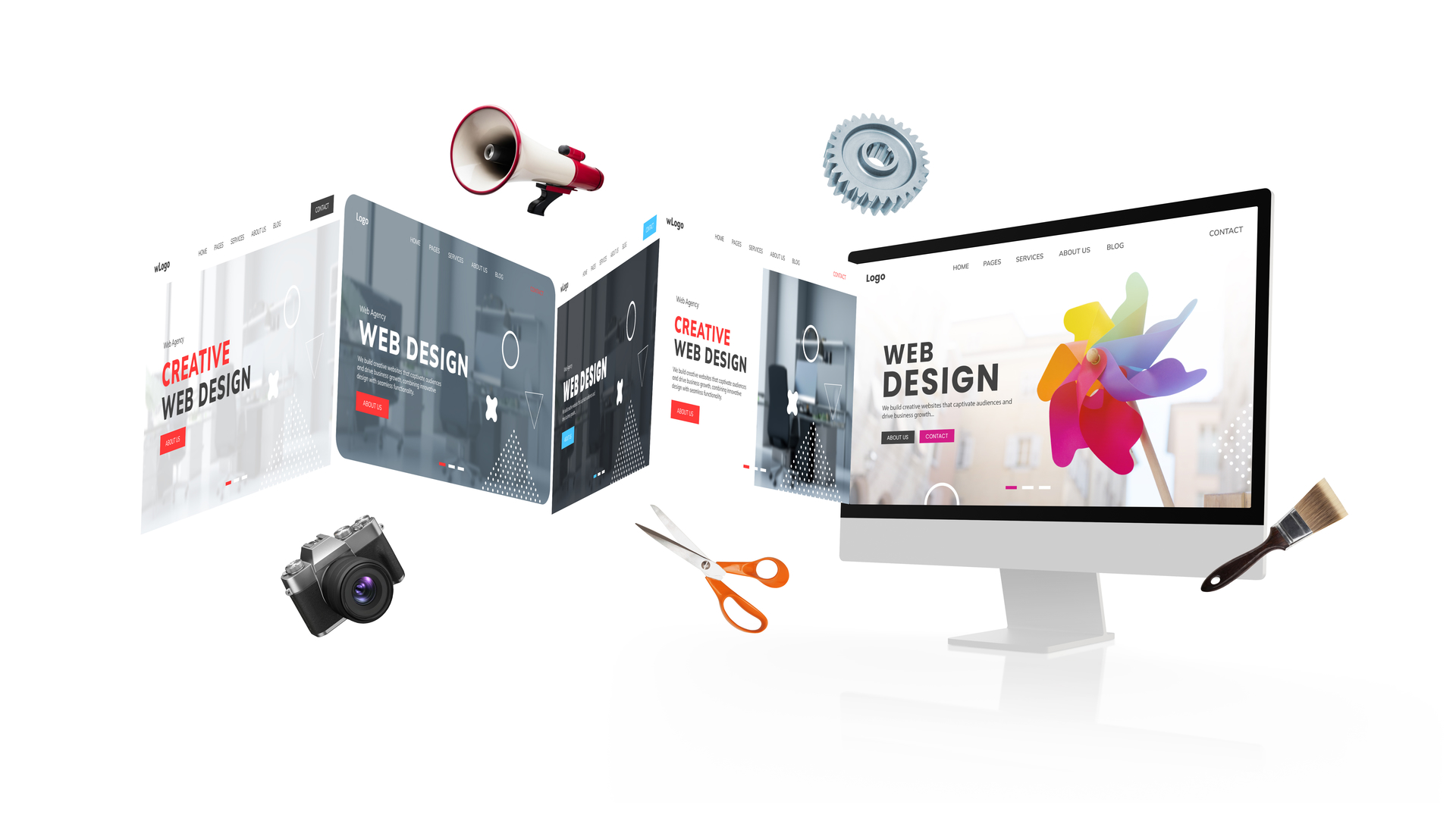 créativité web design